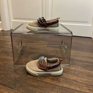 Tombik Toddler Boys Boat Shoes Size Toddler 5 Color Brown